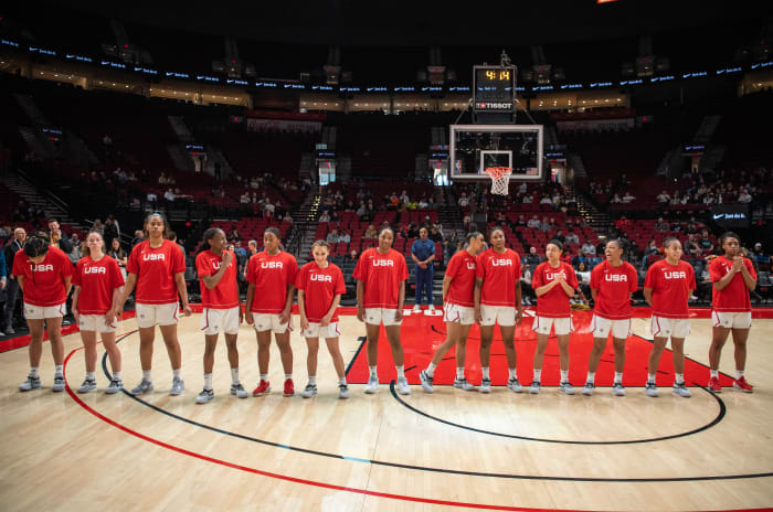 Nike Hoop Summit women's game April 8 2023 Taylor Balkom 8